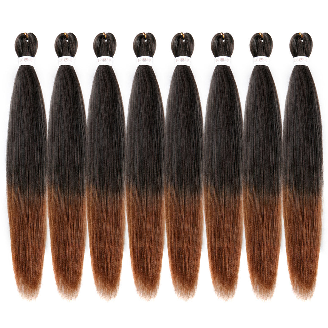 EZ Braid Multi-color Pre-Stretched Braiding Hair 26" Professional Yaki Synthetic Hair