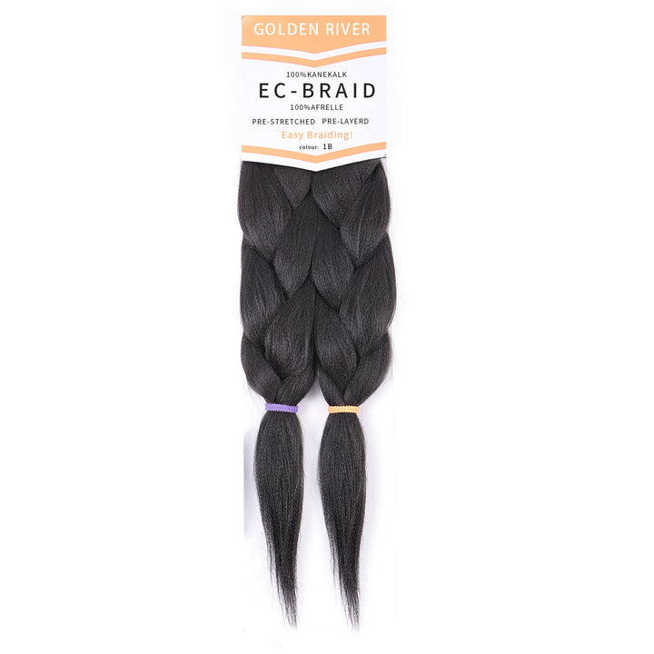 2X PRE-STRETCHED BRAID 48″100% Kanekalon 
