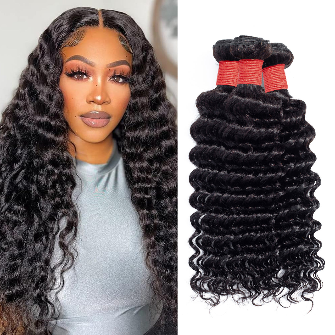 Riverwood 10A Deep Wave Virgin Human Hair Bundle
