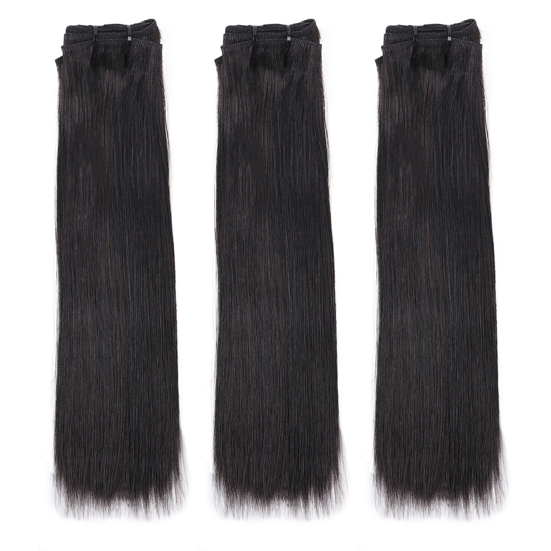 Riverwood double-drawn straight human hair - additional product photo