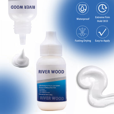 Golden River Lace Glue | Lace Wig Adhesive | Hair Lace Glue (1.3oz)