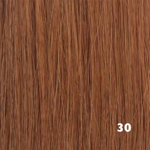 24“ Straight Feather Crochet Human Hair Extension Natural