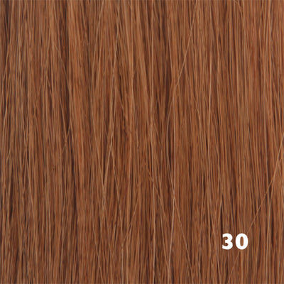 24“ Straight Feather Crochet Human Hair Extension Natural