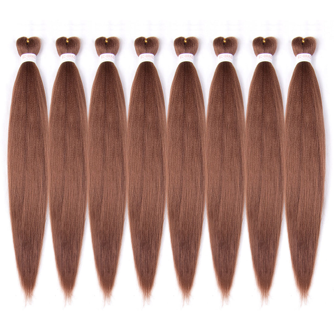 EZ Braid Multi-color Pre-Stretched Braiding Hair 26" Professional Yaki Synthetic Hair