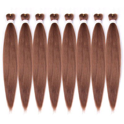 EZ Braid Multi-color Pre-Stretched Braiding Hair 26" Professional Yaki Synthetic Hair
