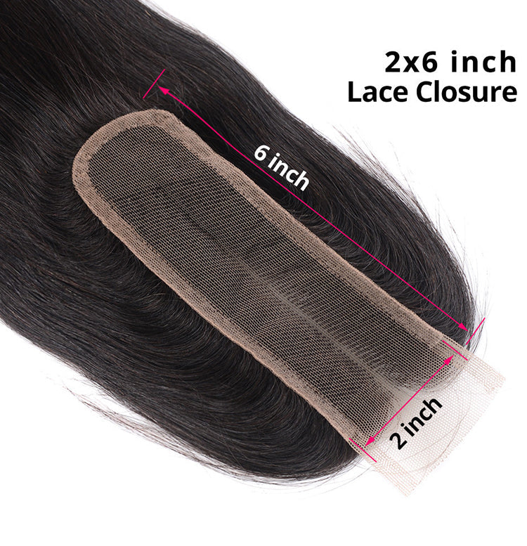 Riverwood 2*6 Straight/ Body Wave Lace Closure