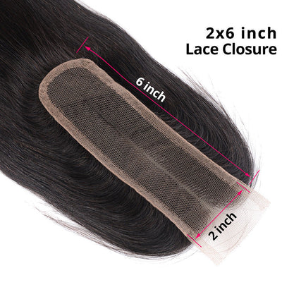 Riverwood 2*6 Deep Wave Lace Closure