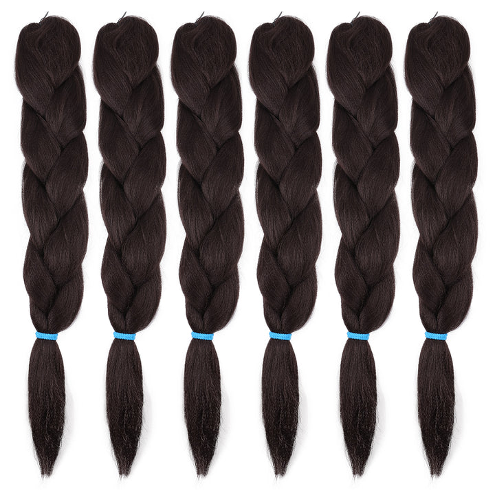 2X PRE-STRETCHED BRAID 48″100% Kanekalon 