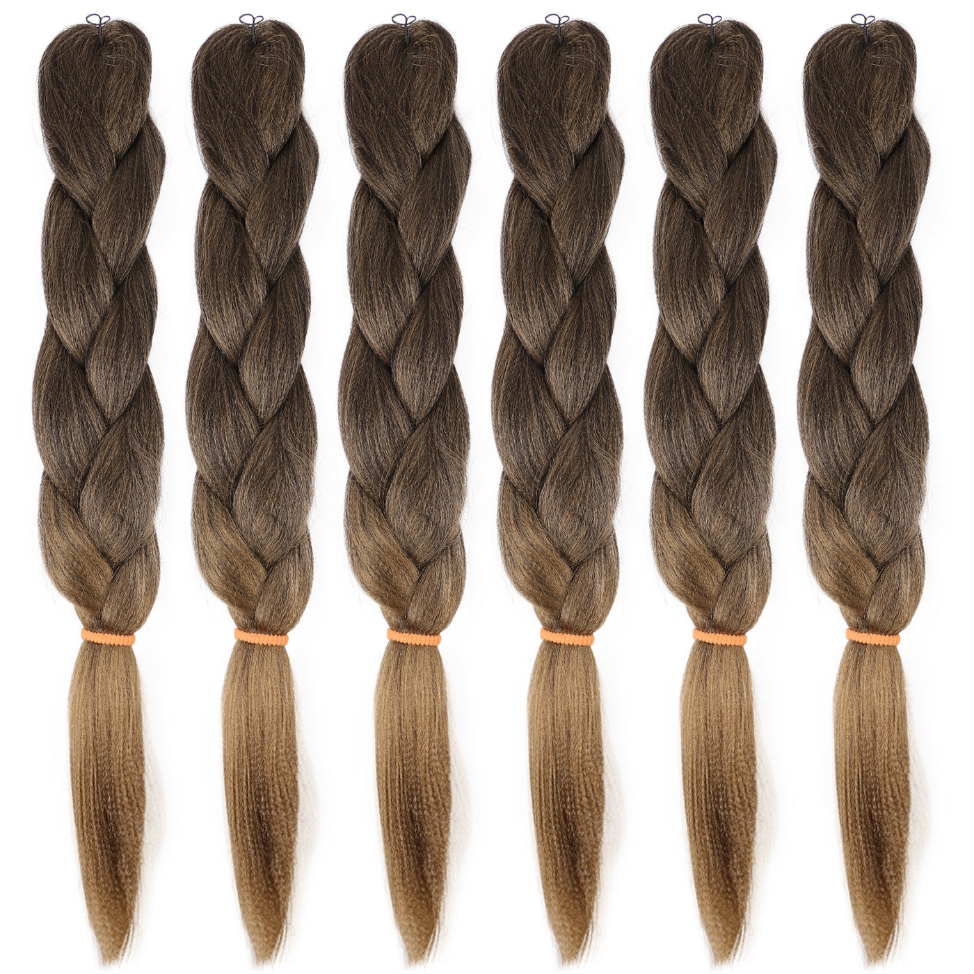 2X PRE-STRETCHED BRAID 48″100% Kanekalon #1B/27