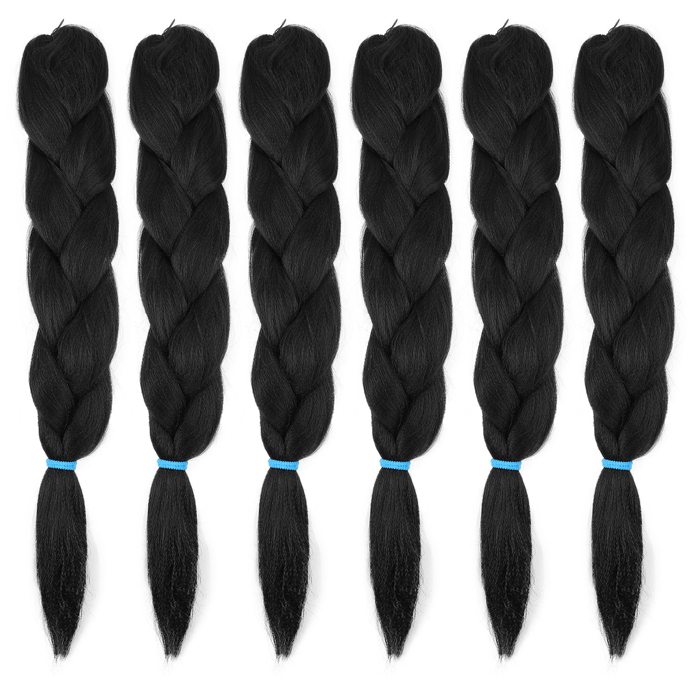 2X PRE-STRETCHED BRAID 48″100% Kanekalon #1