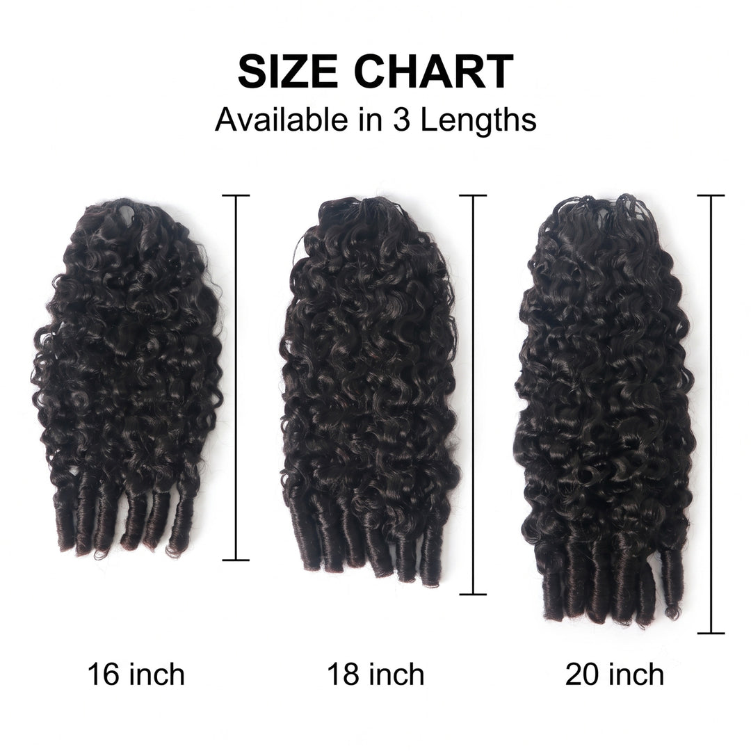 Burmese Curly Feather Crochet Human Hair for Braids