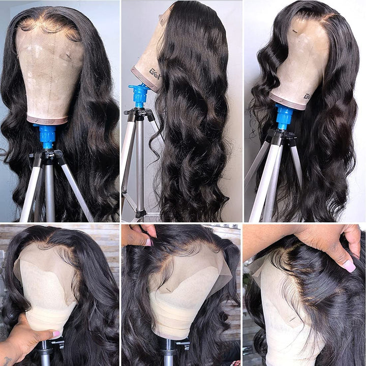 8A Riverwood Body Wave Wigs 13x4 Lace Front 130% density