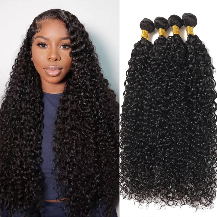 Kinky Curly 100% Brazilian Human Hair Bundle (Value)