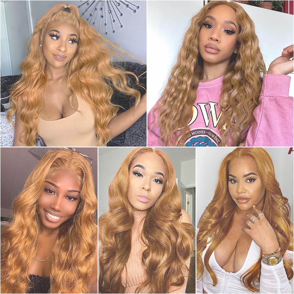 Riverwood #27 Honey Blonde Brazilian Body Wave Hair Bundles