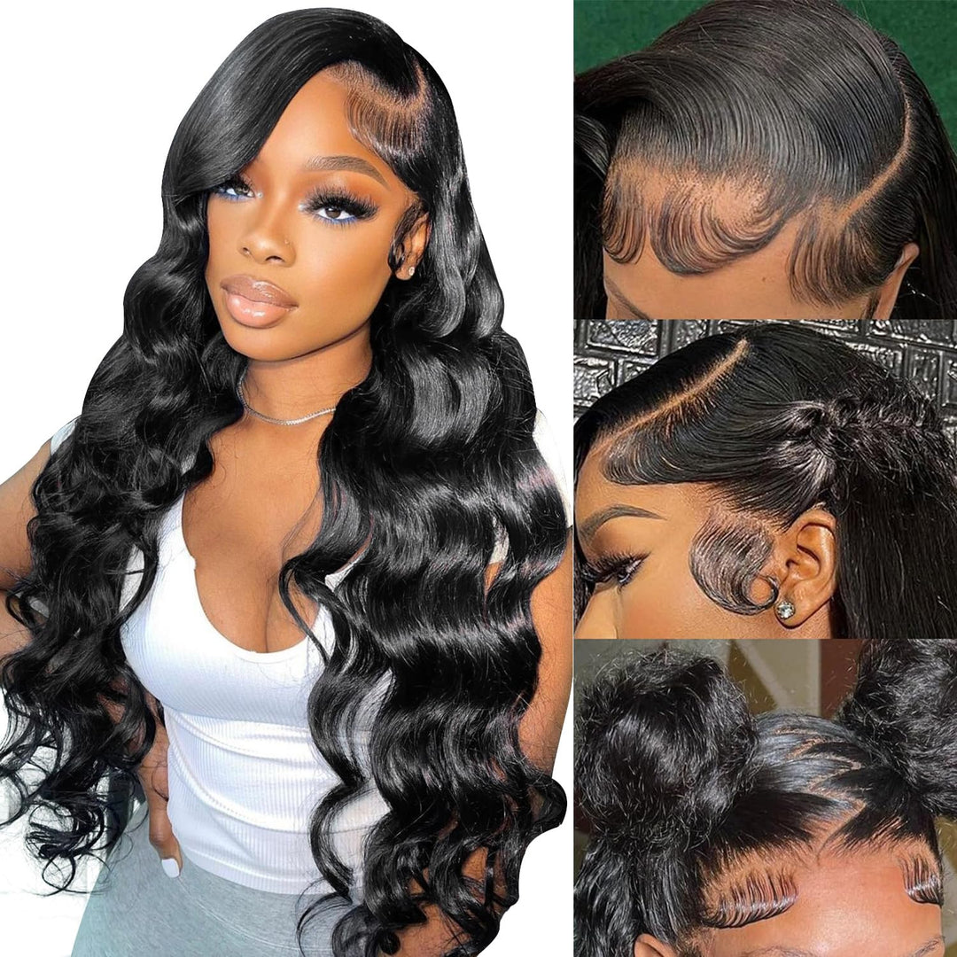 8A Riverwood Body Wave Wigs 13x4 Lace Front 130% density