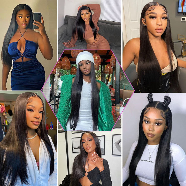 $29 Riverwood Straight Wigs 13x4 Lace Front 130% density