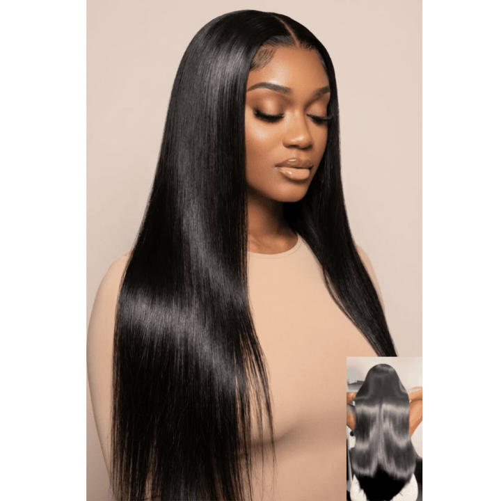 Riverwood Premium straight Indian virgin human hair bundle