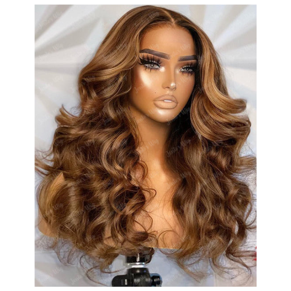 Riverwood Highlight Honey Blonde 13*4 Loose wavy Wigs