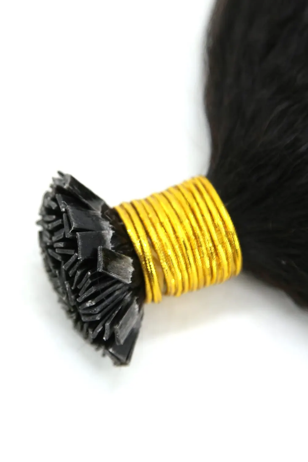 Deep Wave Flat/K Tip Human Hair Extension (50pcs)