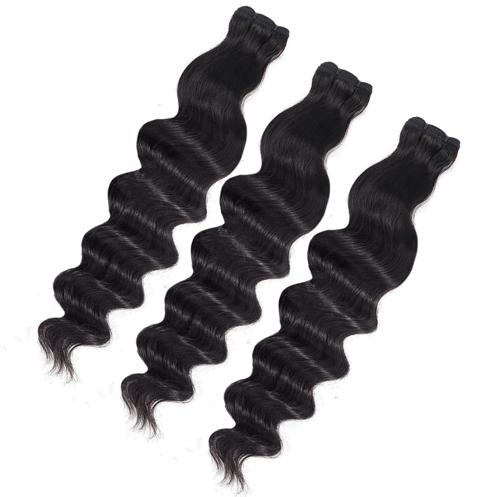Riverwood Double Drawn Loose Deep Wave Virgin Hair Bundle(Luxe)