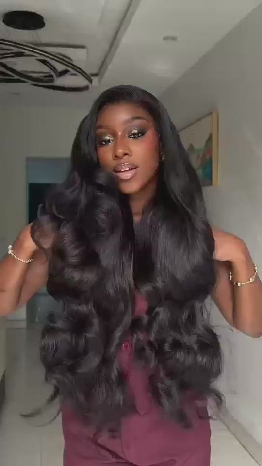 Riverwood Body Wave Indian Virgin Human Hair Bundle(Premium)