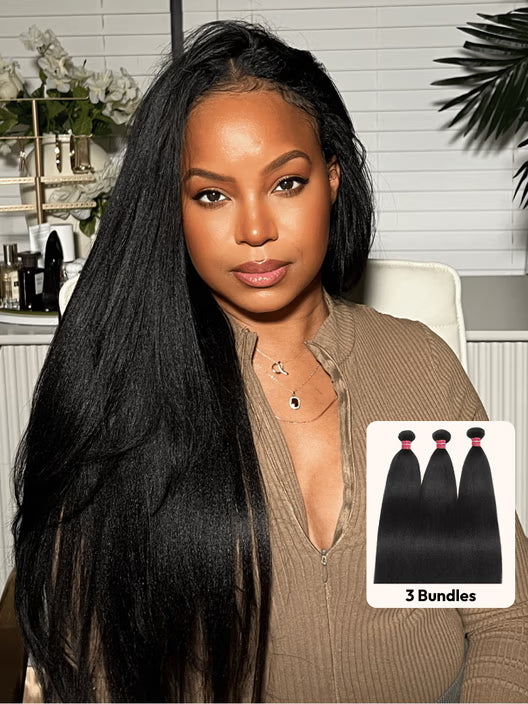 YAKI 100% Brazilian Human Hair Bundle(Value)