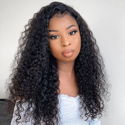 Riverwood Super HD Lace Deep Wave Wigs 13x4 Front 180% Density Pre-Plucked Virgin Human Hair