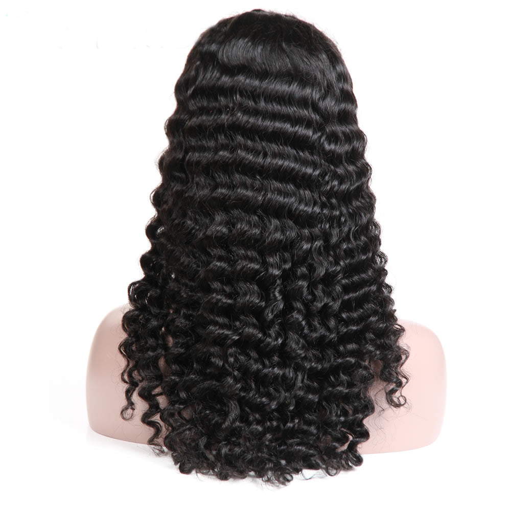 Riverwood Deep Wigs 13x4 Transparent Lace Front 150% Density Pre-Plucked Virgin Human Hair