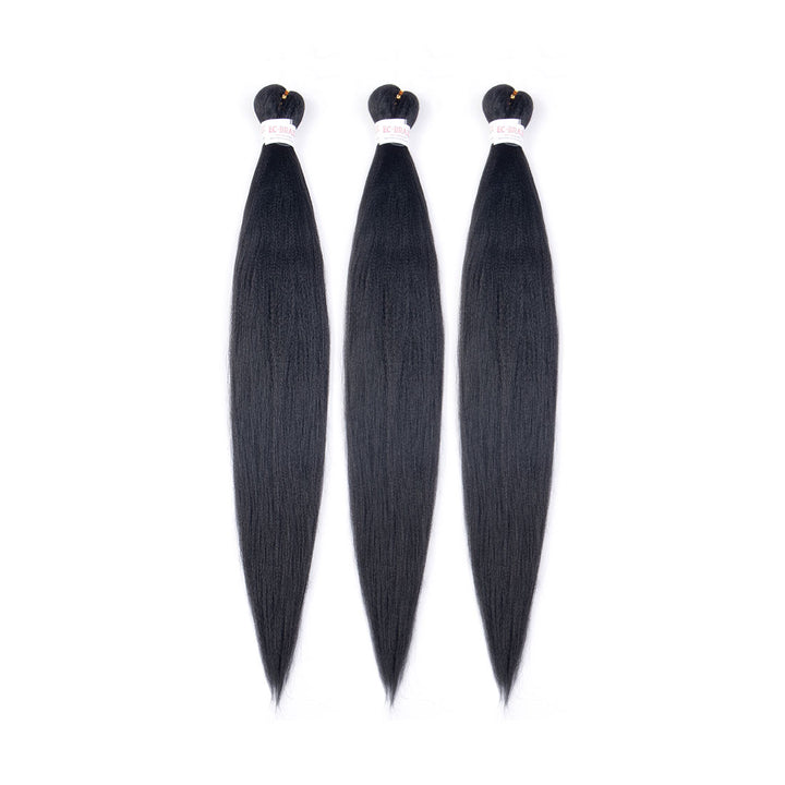 EZ Braid Multi-color Pre-Stretched Braiding Hair 26" Professional Yaki Synthetic Hair