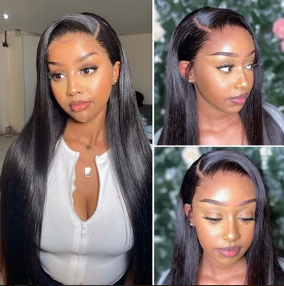 Riverwood Straight Wigs 13x4 Lace Front 150% Density Pre-Plucked Virgin Human Hair