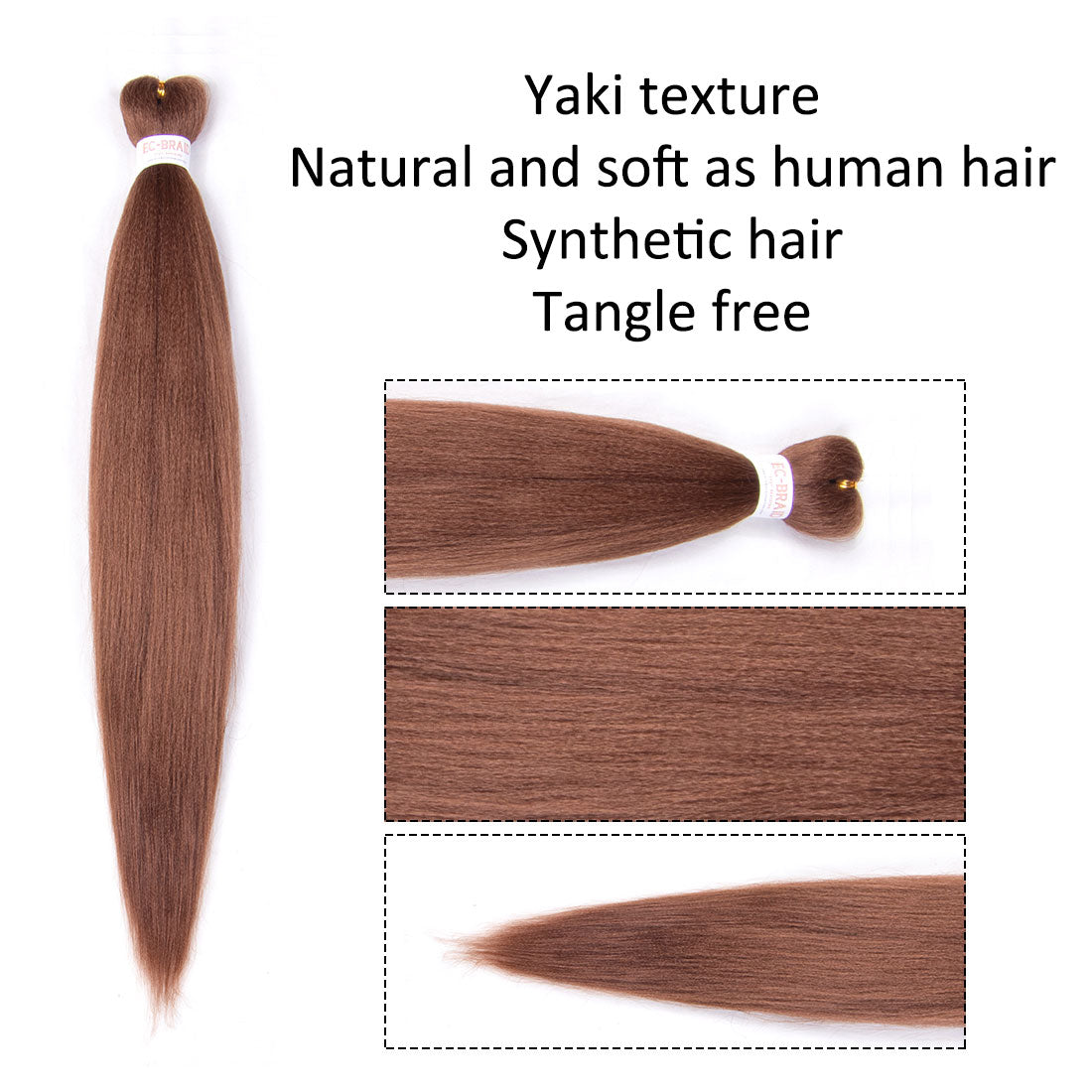 EZ Braid #30 Pre Stretched Braiding Hair 26" Yaki Synthetic Hair