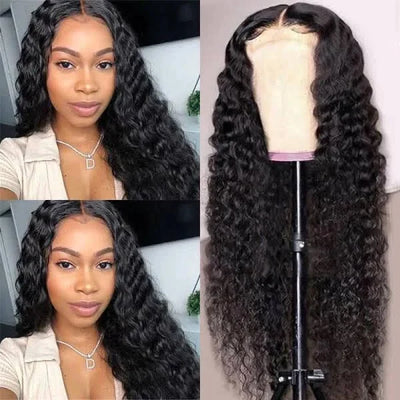Riverwood Deep Wigs 5x5 Lace 180% Density Pre-Plucked Virgin Human Hair Glueless Wig