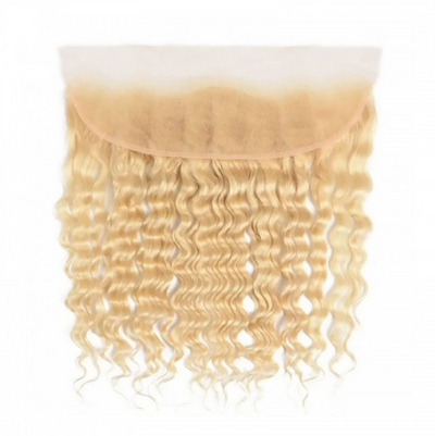 Riverwood #613 13*4 Deep Wave Blonde Human Hair HD Lace Frontal