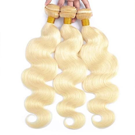 613 Blonde Body Wave Bundle Virgin Human Hair（10A）
