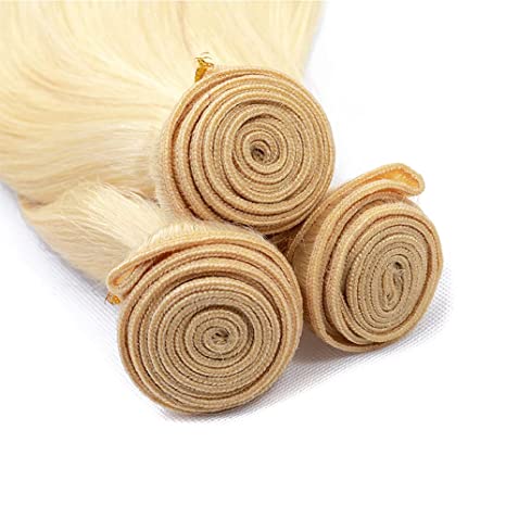 Riverwood #613 Blonde Straight Bundle 10A Grade Virgin Human Hair