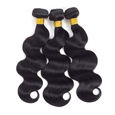 Riverwood 8A Body Wave Brazilian Virgin Human Hair Bundle in Natural Black