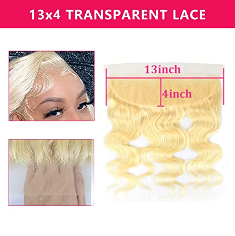 Riverwood #613 13*4 Bodywave Blonde Human Hair HD Lace Frontal