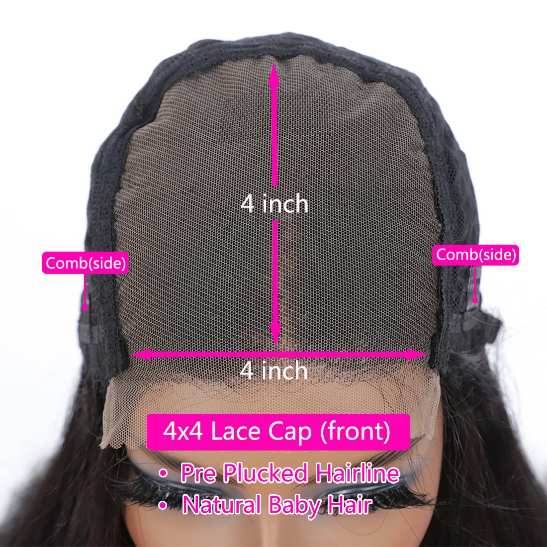Riverwood 4x4 Lace Closure Short Bob Wigs Straight Hair Wigs
