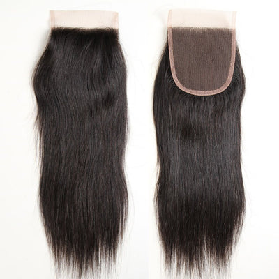 Riverwood Straight Human Hair Lace Closure 4"x4"