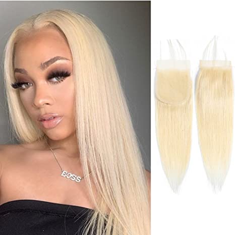 Riverwood #613 Straight Blonde HD Lace Closure 4"x4"