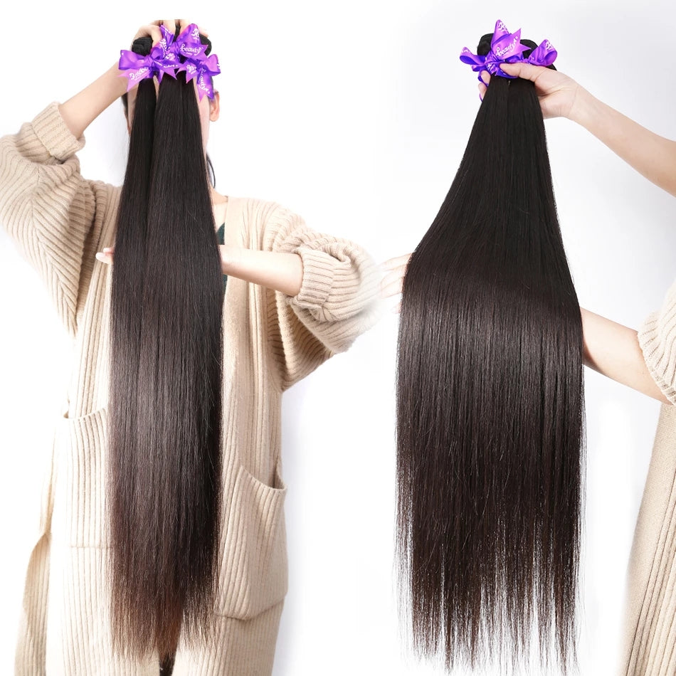 10 Bundles Deal - 8A Virgin Hair (Varied Length 18"-28") Straight/Body/Deep