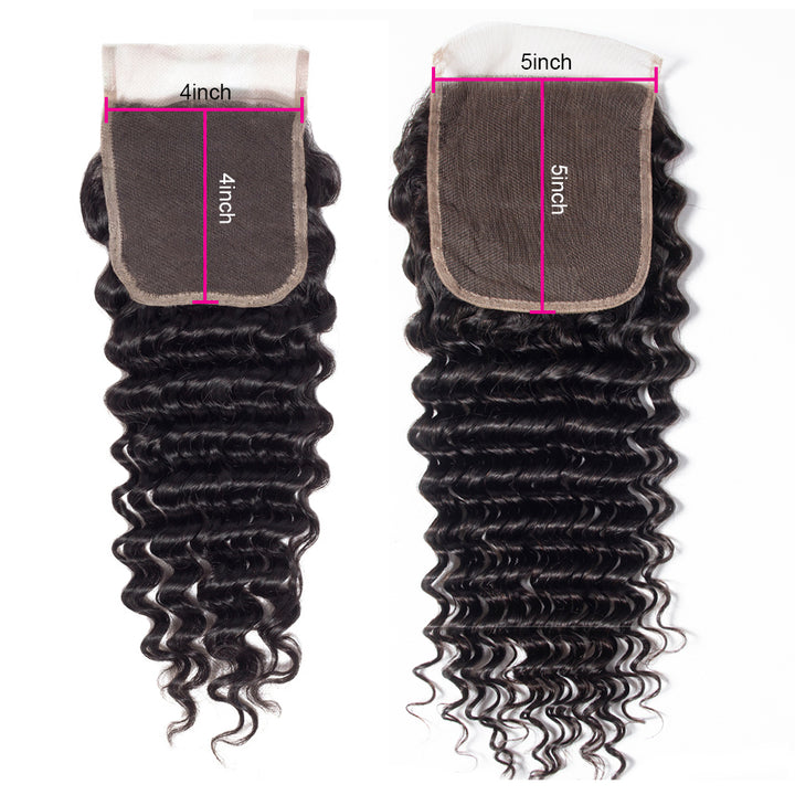 Riverwood Burmese Curly Lace Closure 4"x4"/5*5