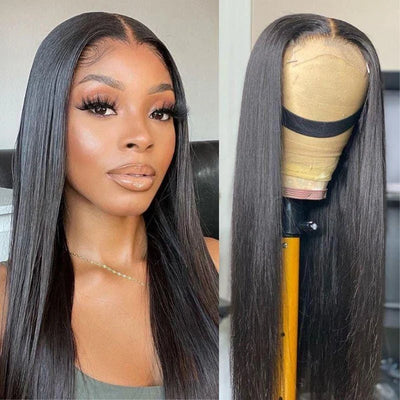 Riverwood Straight 5X5 Lace Closure Glueless Wigs Virgin Human Hair