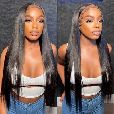 Riverwood Straight 5X5 Lace Closure Glueless Wigs Virgin Human Hair