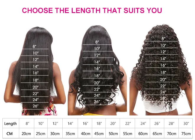 30 Bundles Deal - 8A Indian Virgin Hair (Varied Length 10"-28") Straight/Body/Deep