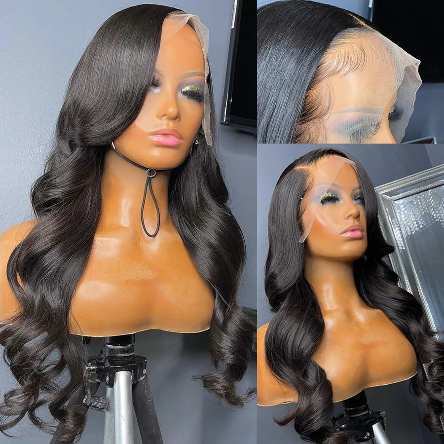 Riverwood Body Wave Wigs 13x6 Lace Front 180% Density Pre-Plucked Virgin Human Hair
