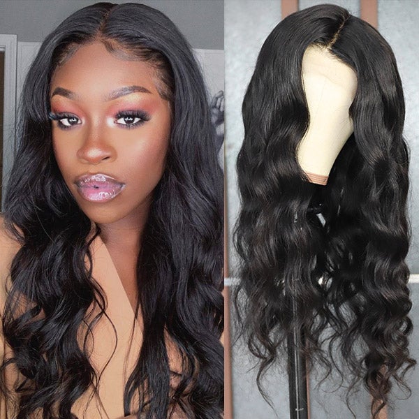 Riverwood Super HD Lace Body Wave Wigs 13x4 Front 180% Density Pre-Plucked Virgin Human Hair