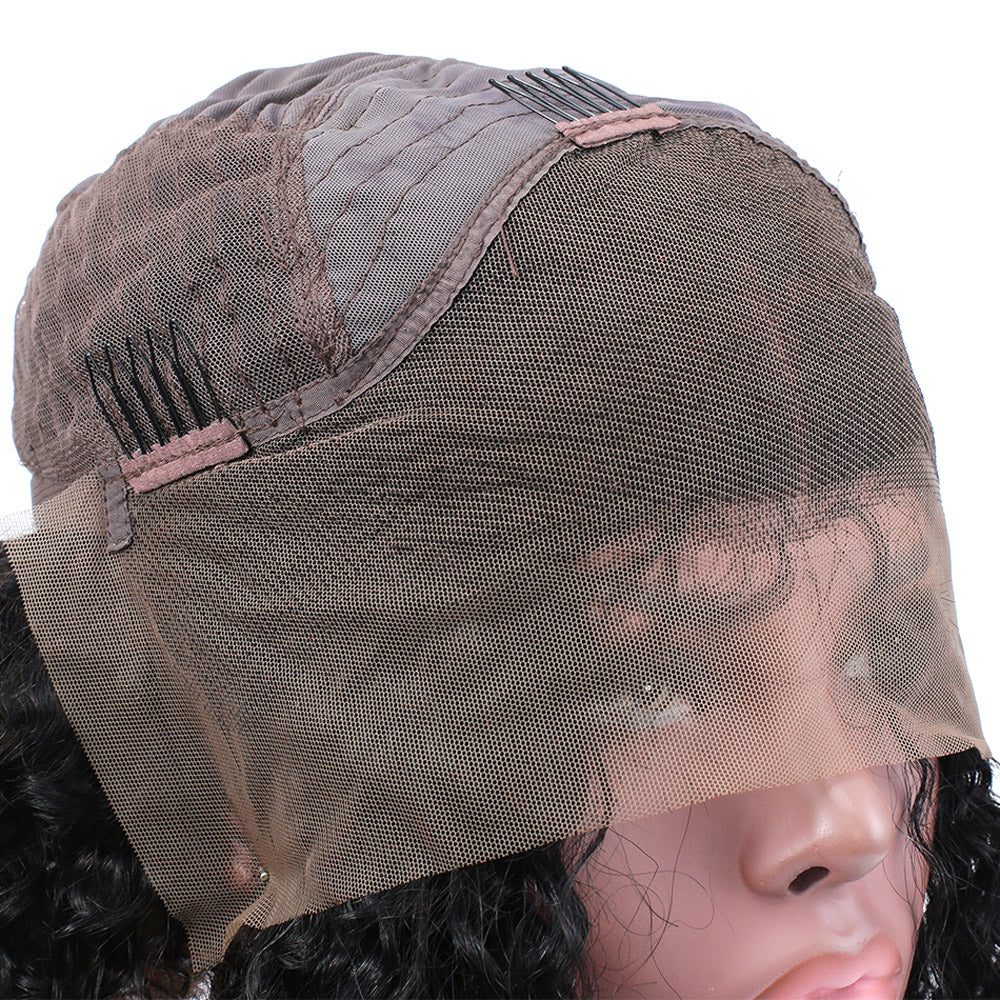 Short Deep Bob Wigs 13x4 Lace Front/ 5*5 Lace Closure Human Hair Wigs