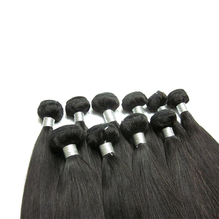 10 Bundles Deal Brazilian Hair (Varied Length 12"-22")Straight/Body/Deep- Wholesale human hair bundles