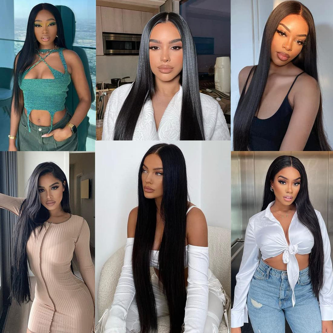 Riverwood Straight Wigs 13x6 Front Pre-Plucked Virgin Human Hair